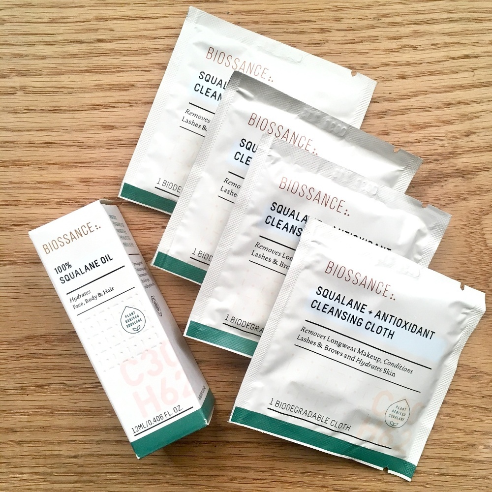 Moved! Biossance Squalane Antioxidant Makeup Wipes